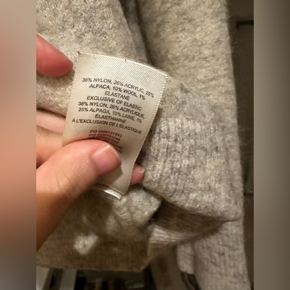 Aritzia The group of Babaton alpaca wool blend women Thurlow Sweater 2XS Small. - Picture 2 of 8